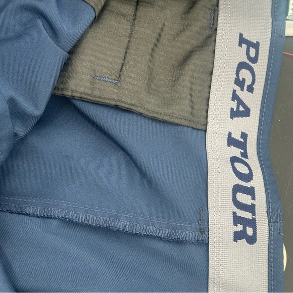 PGA Blue Golf Shorts.Big and Tall - Picture 6 of 6